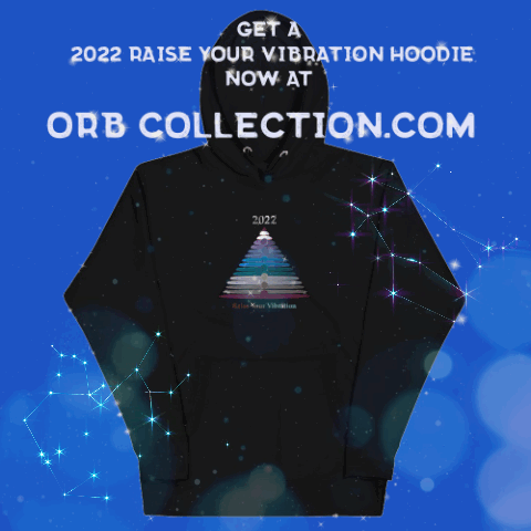 Raise Your Vibration Hoodie Ad GIF